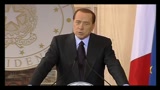 Italia- Francia, Berlusconi: forte convergenza su tutti i temi