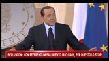 26/04/2011 - Bersani, per cacciare nucleare bisogna cacciare Berlusconi