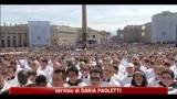 Wojtyla Beato, in prima fila Napolitano, Berlusconi e Fini