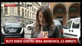 Blitz Digos contro area anarchica, 22 arresti