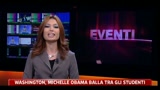 Washington, Michelle Obama balla tra gli studenti