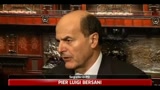 04/05/2011 - Libia, Bersani: PD lineare, spettacolo maggioranza indecoroso