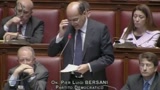 04/05/2011 - Libia, Bersani: pantomima tra Lega e PDL