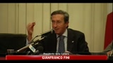 11/05/2011 - Fini, da immaturi attaccare Quirinale e Consulta