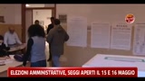 Elezioni amministrative, seggi aperti il 15 e 16 maggio