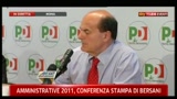 17/05/2011 - 3- Conferenza stampa Bersani sulle amministrative 2011