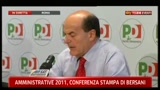 17/05/2011 - 2- Conferenza stampa Bersani sulle amministrative 2011