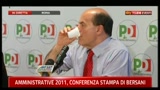 17/05/2011 - 4- Conferenza stampa Bersani sulle amministrative 2011