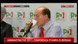 17/05/2011 - 5- Conferenza stampa Bersani sulle amministrative 2011