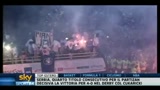 Atalanta, a Bergamo è festa per la Dea