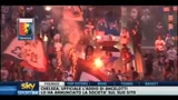 La Genova rossoblu in festa