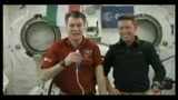 23/05/2011 - Napolitano parla agli astronauti della Iss