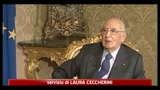 24/05/2011 - Napolitano a astronauti ISS: salvaguardia ambiente è priorità