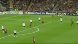 Barcellona - Manchester United, gol di Villa (69')