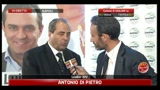 Amministrative 2011, Napoli Di Pietro: ci abbiamo creduto fin dal primo momento