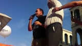 Milano, Elio e Mangoni sul palco di Piazza Duomo