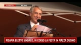 Pisapia eletto sindaco, in corso la festa in piazza Duomo