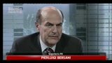 Bersani: Berlusconi si presenti dimissionario alle Camere