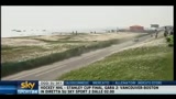 Incidente di Sebastian Buemi: un uomo attraversa la strada