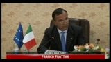 Frattini: il nostro impegno è di essere sempre presenti in Iraq