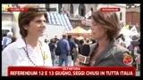 13/06/2011 - Referendum 2011, parla Maria Marianò (portavoce Comitato Si per fermare il Nucleare)