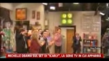 15/06/2011 - Michelle Obama sul set di Icarly, la serie tv in cui apparirà