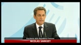 Crisi Grecia, Sarkozy: impegno totale per stabilità Euro