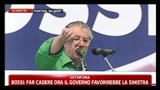 19/06/2011 - Pontida, Bossi: Berlusconi, può darsi che la Lega dica stop
