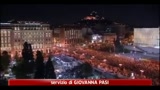 20/06/2011 - Atene, migliaia in piazza Sintagma contro le misure d'austerity