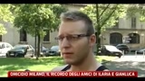 26/06/2011 - Omicidio di Milano, il ricordo delgi amici di Ilaria e Gianluca