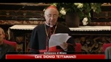 Tettamanzi: Scola, un uomo di molta cultura