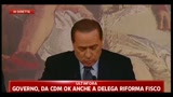 Conferenza stampa del CdM dopo il via libera alla manovra