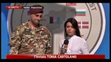Magg. Marco Amoriello ai microfoni di Sky tg24