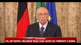 Napolitano: stiamo discutendo per abbassare il costo delle missioni militari