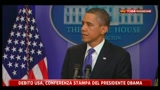 5 - Debito USA, Obama: migliorare situazione aziende che vogliono assumere
