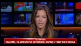 12/07/2011 - Palermo: 37 arresti per estorsioni, rapine e traffico di droga