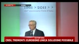 3 - Tremonti: problema spread non è di uno stato