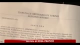 17/07/2011 - Fiat, giudice Torino: legittimo accordo Pomigliano