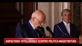 21/07/2011 - Intercettazioni, Napolitano: si usino quando indispensabile