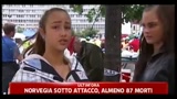 Attacco a Oslo, alcune testimonianze