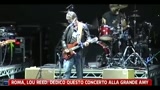 26/07/2011 - Roma, Lou Reed: dedico questo concerto alla grande Amy