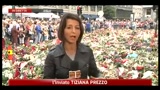 Oslo, commozione e fiori nei luoghi della strage