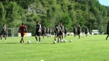 28/07/2011 - Cesena, torello in allenamento nel ritiro di Acquapartita