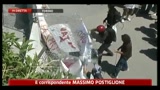 29/07/2011 - Chiomonte, sassaiola e lacrimogeni vicino cantiere TAV