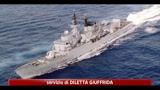 Libia, missile cade in mare a 2 km da nave militare italiana