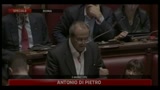 03/08/2011 - Di Pietro: Berlusconi ha tolto credibilità al paese
