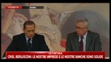 04/08/2011 - Berlusconi e Tremonti sul coinvolgimento della BCE