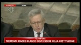 2 - Tremonti: riconoscere vincoli Ue