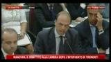 Alfano alle commissioni riunite