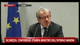 15/08/2011 - 1 - Conferenza sicurezza, Maroni: notevole incremento sequestri e confische